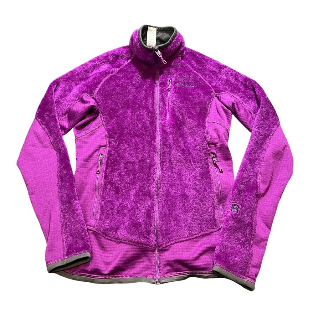 Patagonia Womens R2 Fleece Full Zip Pink Purple 25147 Size Small Regulator‎